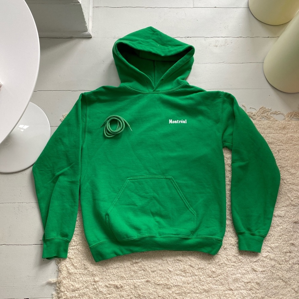 JJJJound rare green hoodie size small